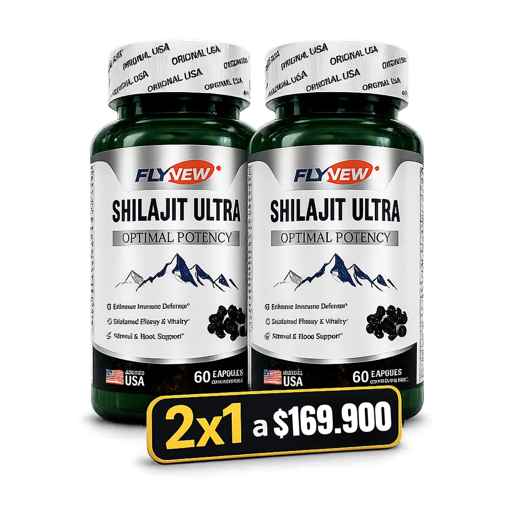 Suplemento Shilajit L-Arginina - Energía y Vitalidad Natural