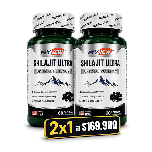Shilajit L-Arginina - Energía y Vitalidad Natural