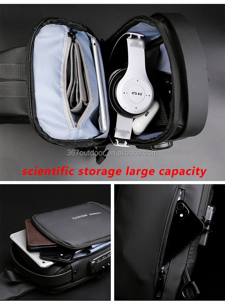 SlingBag Mochila Cruzada Antirrobo