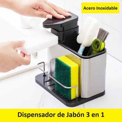 Dispensador 3 en 1 – Organización y Comodidad en tu Cocina