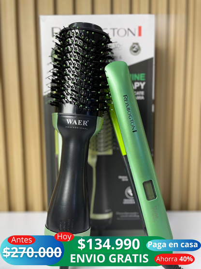 Combo Diva Radiante - Obtén un liso profesional y brillante sin salir de casa