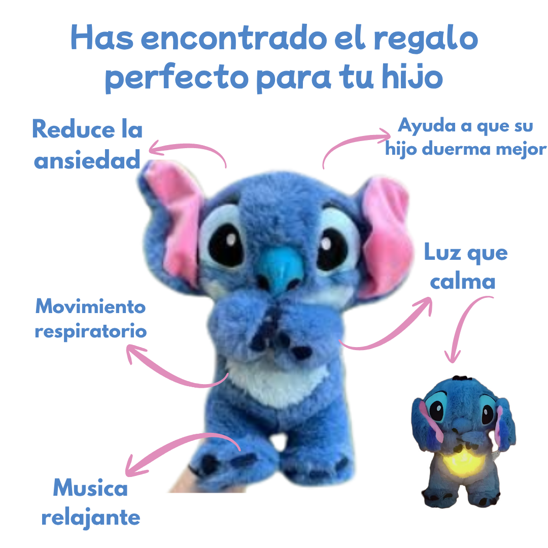 Peluche Stitch – Edición que Respira y se Mueve de Verdad