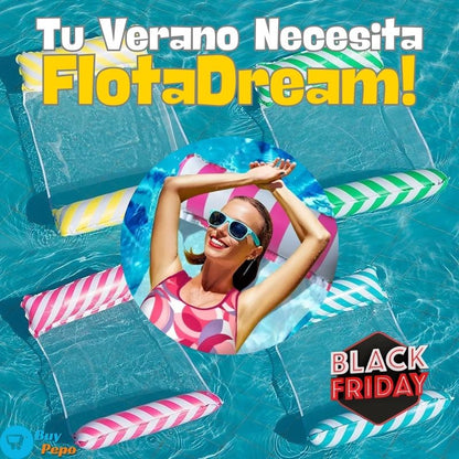 FLOTADREAM🏖️✨ - Flotador Hamaca Inflable 🌊 - [PROMOCIÓN DISPONIBLE SOLO HOY]