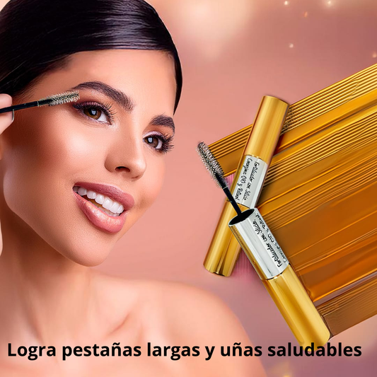 DualBeauty Serum Premium 2 en 1! 🌟Pestañas largas y uñas saludables - [PROMOCIÓN DISPONIBLE SOLO HOY]