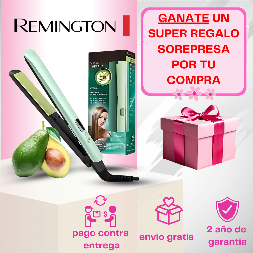 Remington Plancha de Aguacate - [PROMOCIÓN DISPONIBLE SOLO HOY]