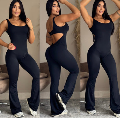 ModaOn Nuevo Enterizo Bota Recta Acampanado para Mujer 🎀 - [PROMOCIÓN DISPONIBLE SOLO HOY]