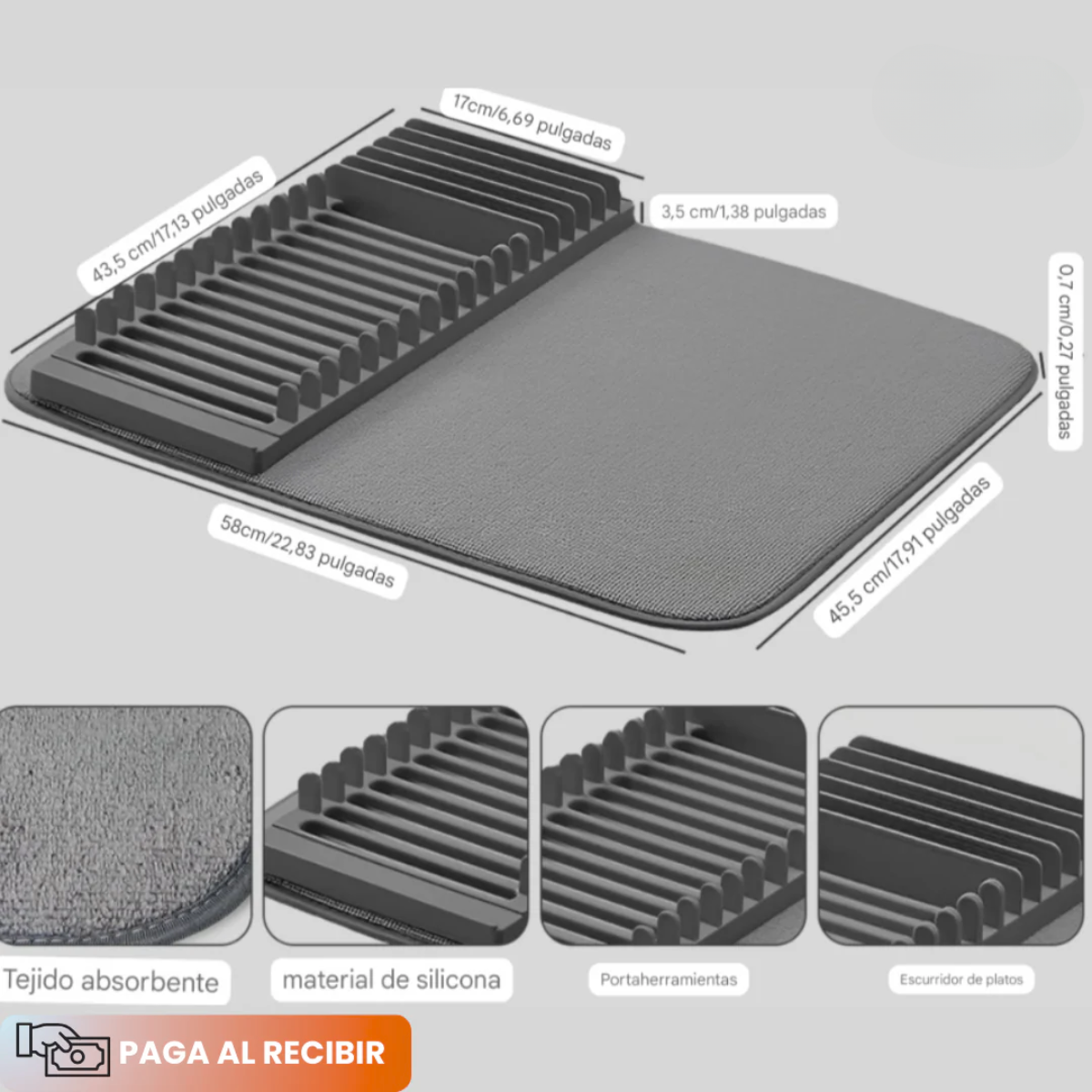 DryFold – Organización Inteligente, Encimera Siempre Seca