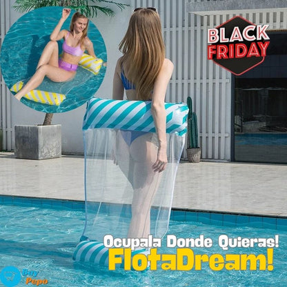 FLOTADREAM🏖️✨ - Flotador Hamaca Inflable 🌊 - [PROMOCIÓN DISPONIBLE SOLO HOY]