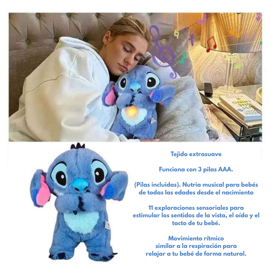 Peluche Stitch – Edición que Respira y se Mueve de Verdad