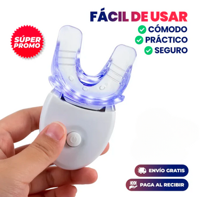 SonrisaBrillante - Kit Blanqueador UV - [PROMOCIÓN DISPONIBLE SOLO HOY]