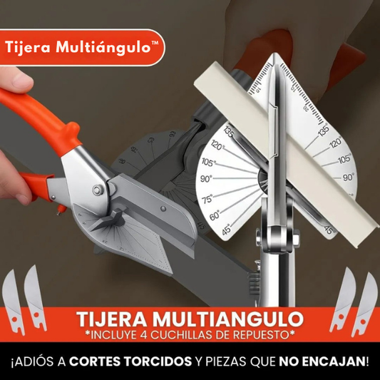 Tijera Multiángulo - Corte Perfecto en Todos los Ángulos