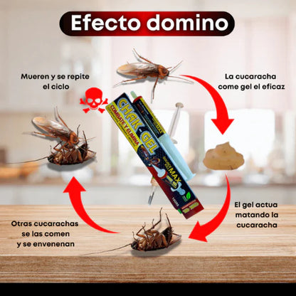 FULMITEX Chak Exterminador de Cucarachas y Hormigas - [PROMOCIÓN DISPONIBLE SOLO HOY]