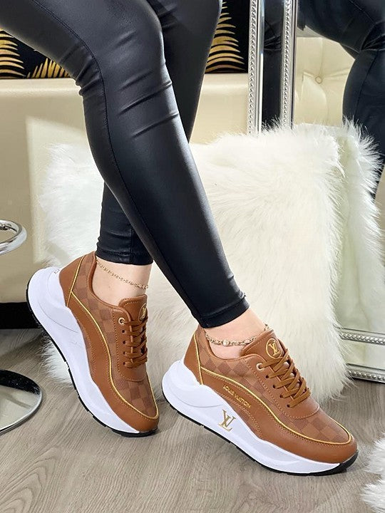 Combo Dama LV (Morral + Billetera + Tenis) 👟👜👛  - [PROMOCIÓN DISPONIBLE SOLO HOY]