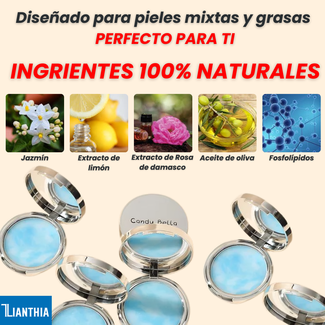 Candy Bella Polvo Compacto Matificante - [PROMOCIÓN DISPONIBLE SOLO HOY]