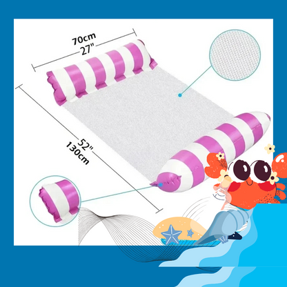FLOTADREAM🏖️✨ - Flotador Hamaca Inflable 🌊 - [PROMOCIÓN DISPONIBLE SOLO HOY]