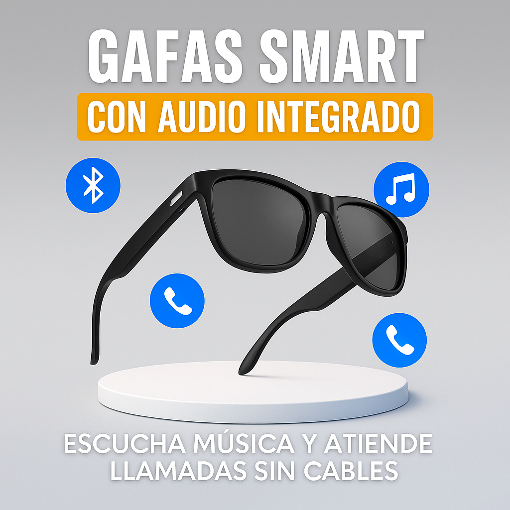 Gafas Smart – Audio y Estilo en un Solo Accesorio