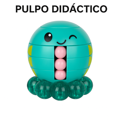 PulpoZen - Calma, enfoque y diversión en un solo juguete.