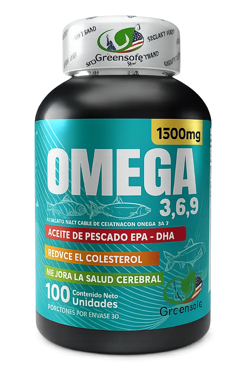 Omega 369 Salud Cerebral - Bienestar Integral y Concentración