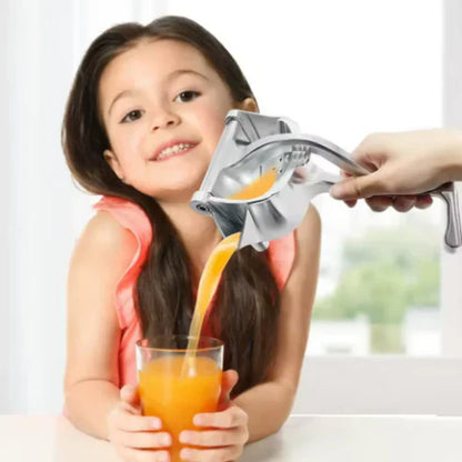 JuicePress – Exprimidor Metálico para Jugo Natural y Saludable
