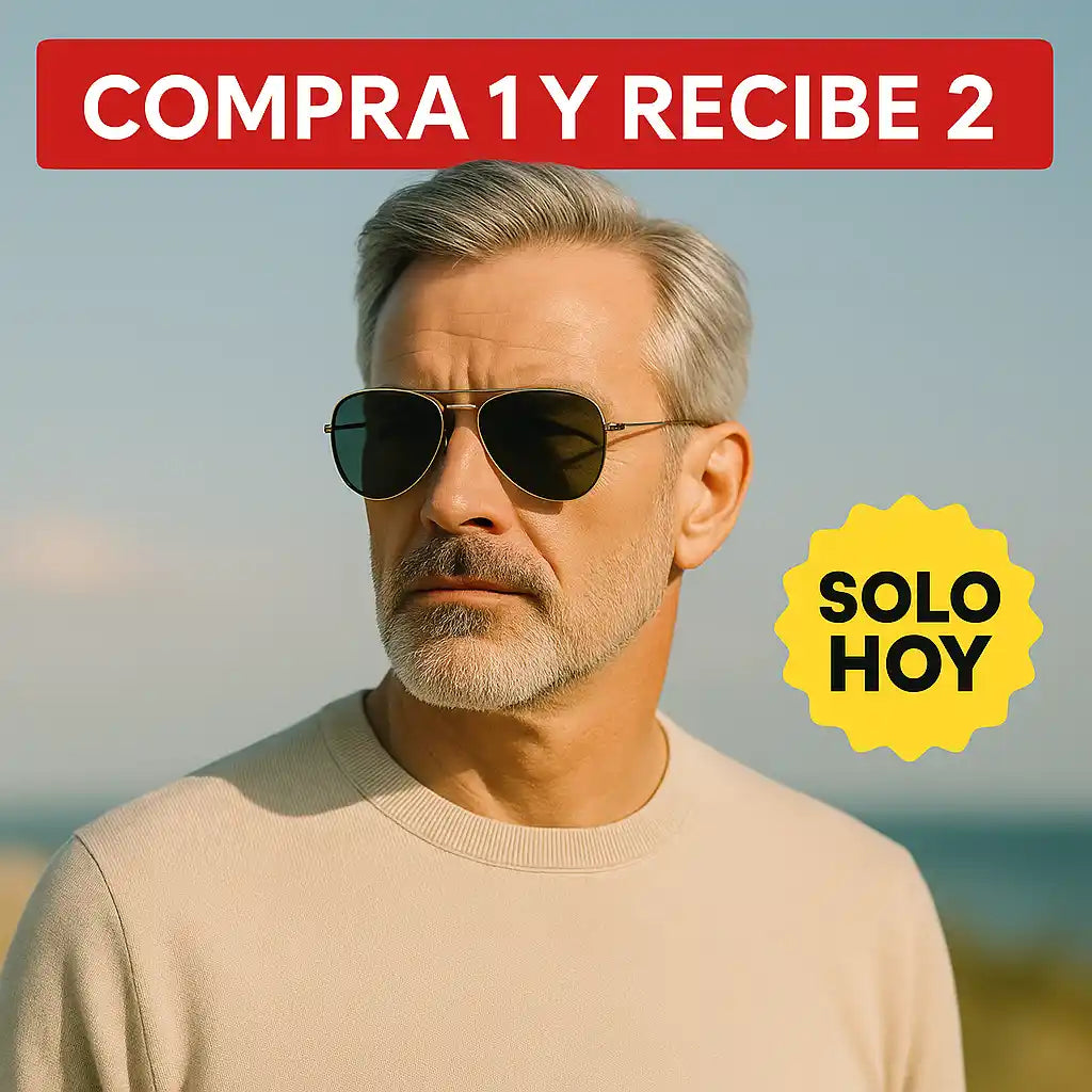 Compra 1 y Recibe 2 – Gafas Aviator Classic
