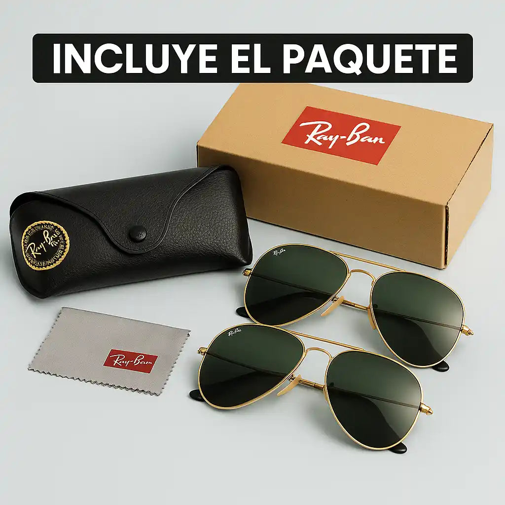 Compra 1 y Recibe 2 – Gafas Aviator Classic