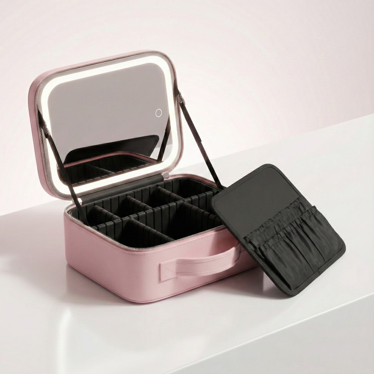 GlowMirror – Estuche de Maquillaje con Luz LED