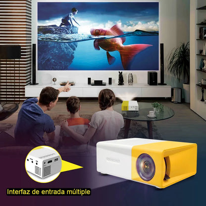 Mini Proyector LED Portatil - [PROMOCIÓN DISPONIBLE SOLO HOY]