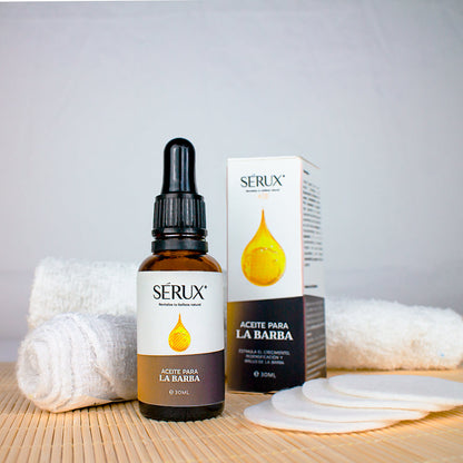 Serux – Aceite Premium Para Barba - Barba sana, suave y con carácter