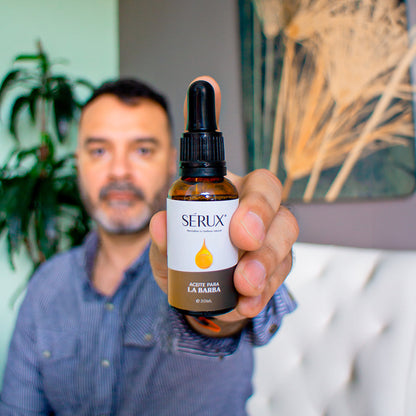 Serux – Aceite Premium Para Barba - Barba sana, suave y con carácter