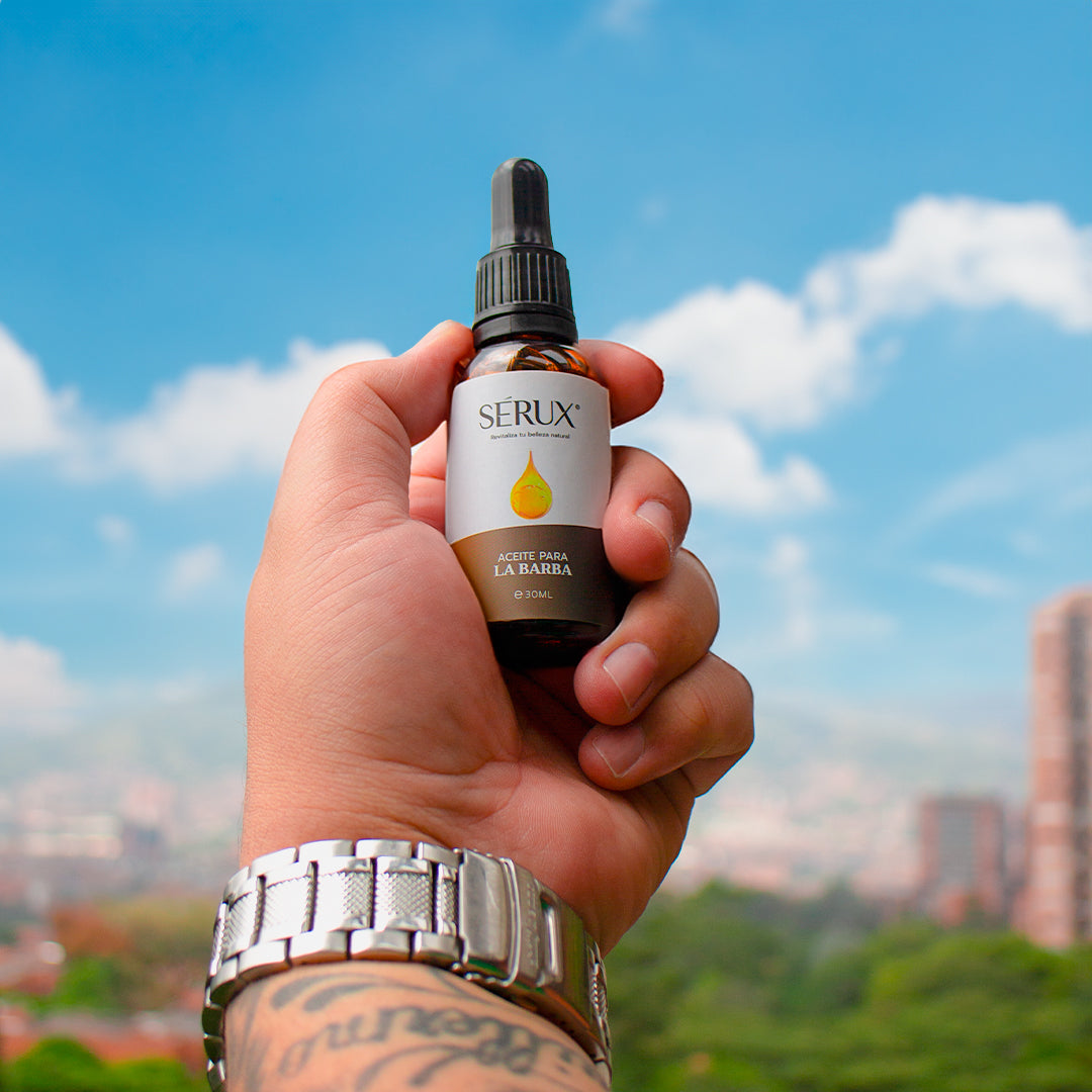 Serux – Aceite Premium Para Barba - Barba sana, suave y con carácter