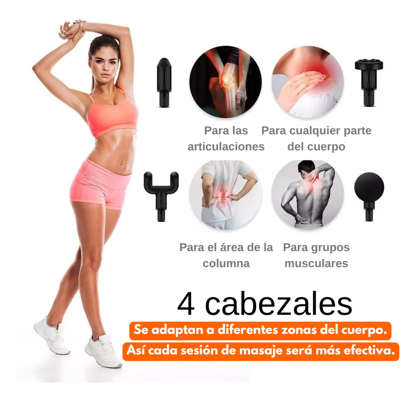 Alivio MAX - Pistola De Masaje Muscular - [PROMOCIÓN DISPONIBLE SOLO HOY]