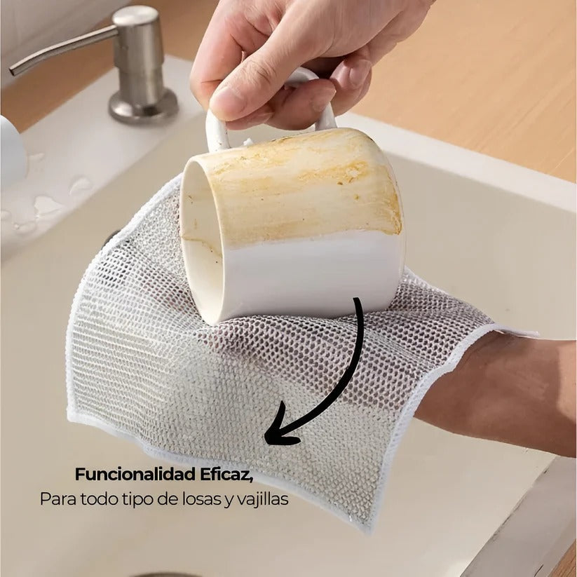 ¡Compre 2 y reciba 5! ScrubPro PAÑOS DE ALAMBRE MULTIUSOS - [PROMOCIÓN DISPONIBLE SOLO HOY]