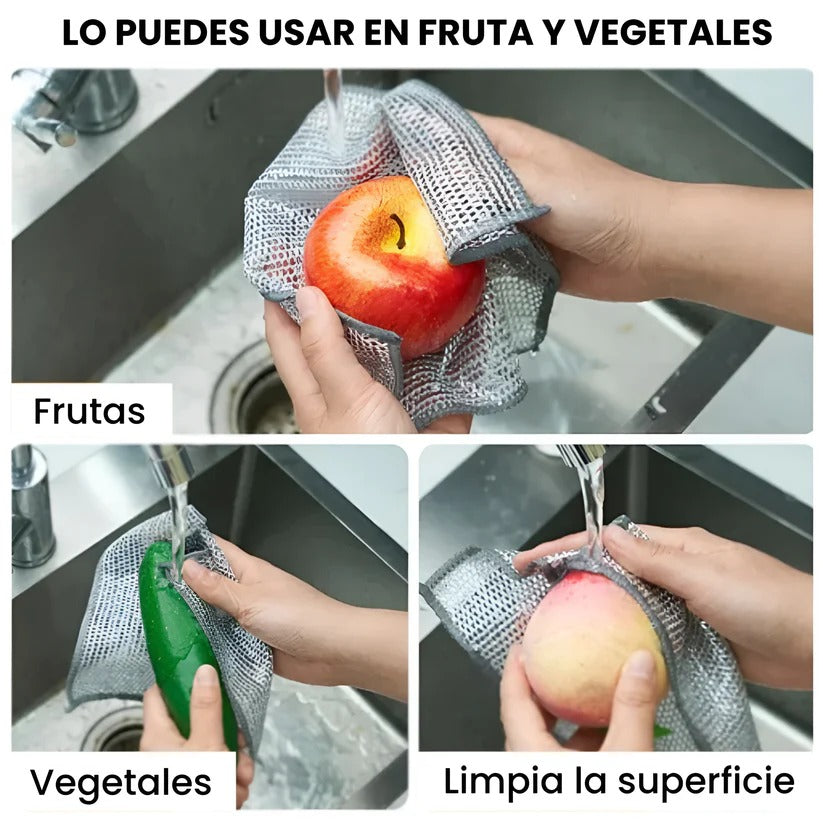 ¡Compre 2 y reciba 5! ScrubPro PAÑOS DE ALAMBRE MULTIUSOS - [PROMOCIÓN DISPONIBLE SOLO HOY]