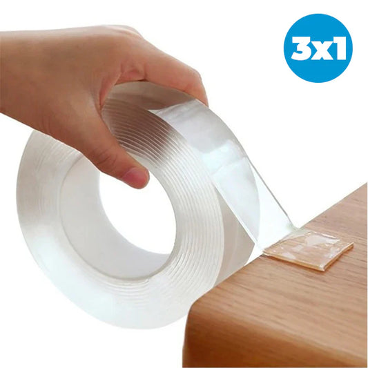 ¡PROMO 3x1! AdheMax - Cinta Doble Faz Ultra Resistente - [PROMOCIÓN DISPONIBLE SOLO HOY]