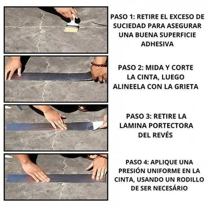 FLEX FORTE - CINTA IMPERMEABLE DE SELLADO ULTRARRESISTENTE A PRUEBA DE AGUA - 2