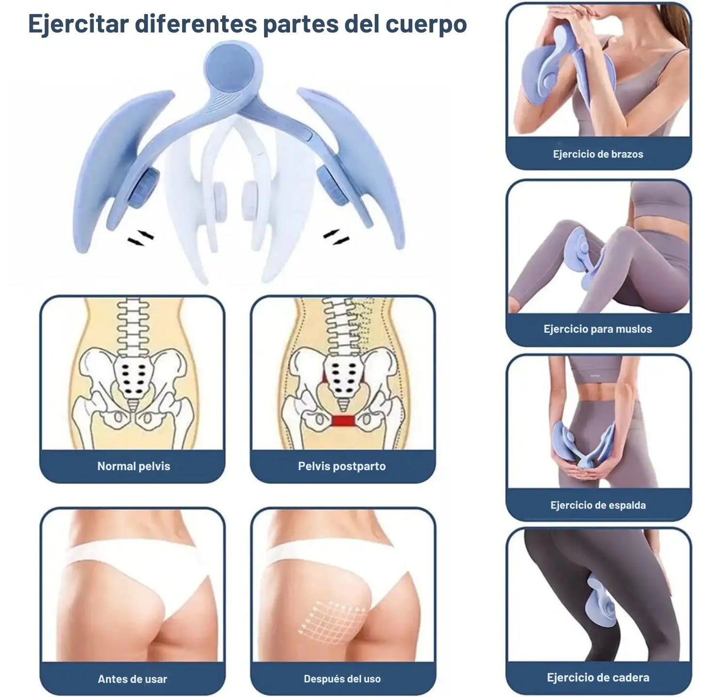 MuscTone Ejercitador Muscular Pelvico - [PROMOCIÓN DISPONIBLE SOLO HOY]