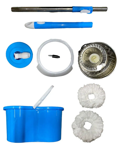 PowerMaid - Trapero Giratorio Magico Con Balde 360° -  [PROMOCIÓN DISPONIBLE SOLO HOY]