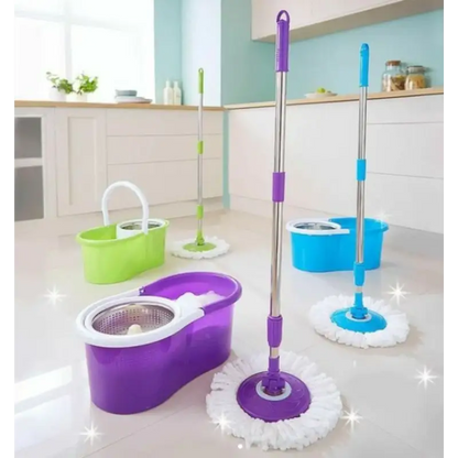 PowerMaid - Trapero Giratorio Magico Con Balde 360° -  [PROMOCIÓN DISPONIBLE SOLO HOY]