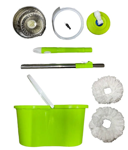 PowerMaid - Trapero Giratorio Magico Con Balde 360° -  [PROMOCIÓN DISPONIBLE SOLO HOY]