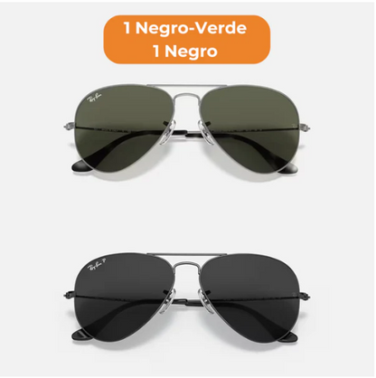 Compra 1 y Recibe 2 – Gafas Aviator Classic