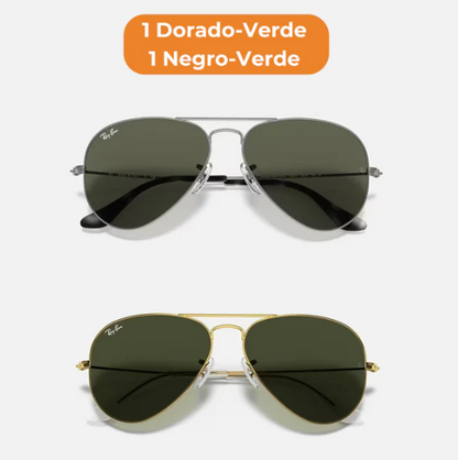 Compra 1 y Recibe 2 – Gafas Aviator Classic