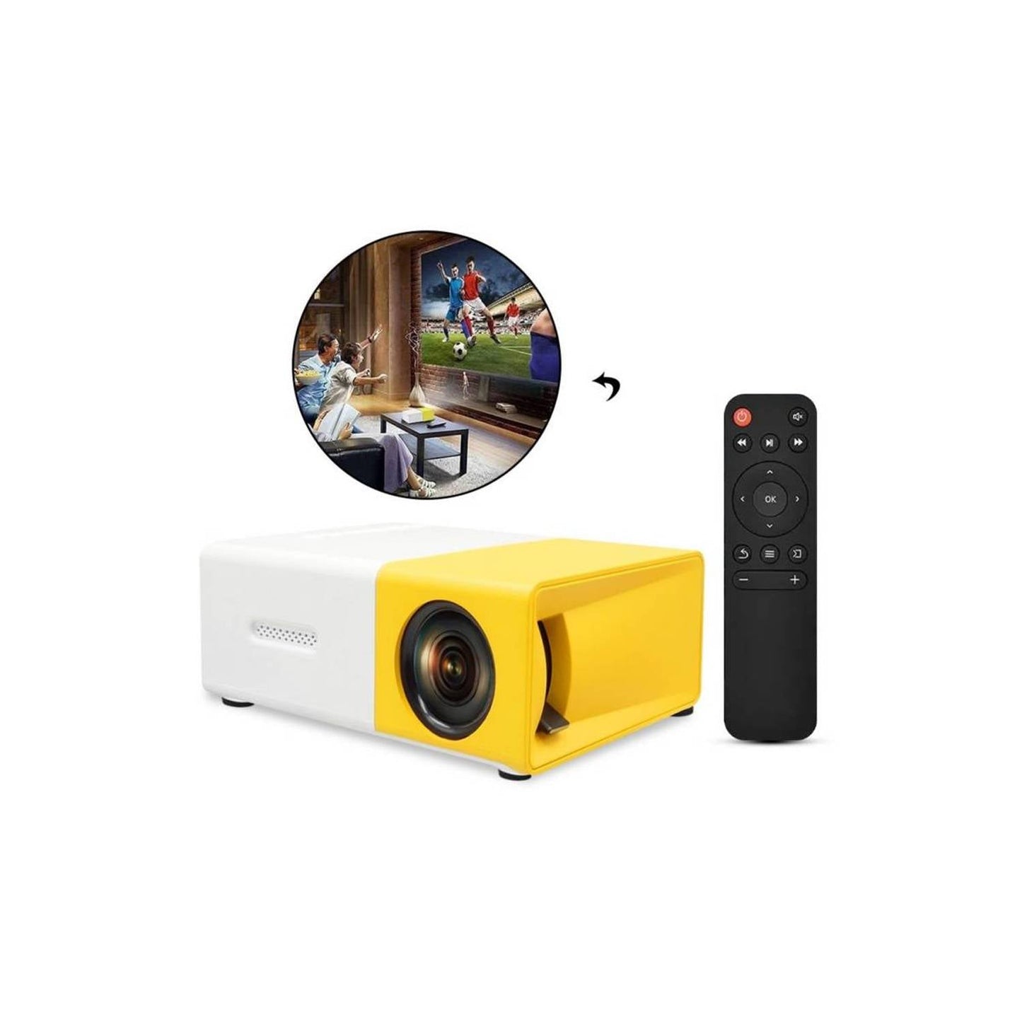 Mini Proyector LED Portatil - [PROMOCIÓN DISPONIBLE SOLO HOY]