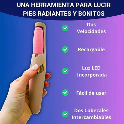 PODOLOGY - Kit para eliminar durezas, callos y mantener tus pies bonitos y sanos