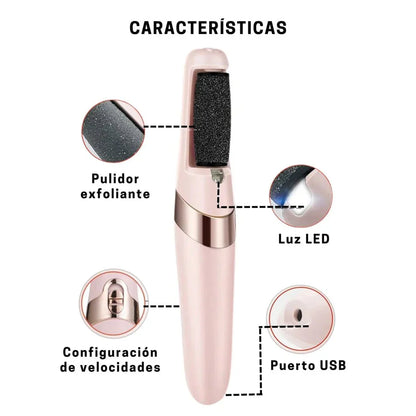 PODOLOGY - Kit para eliminar durezas, callos y mantener tus pies bonitos y sanos